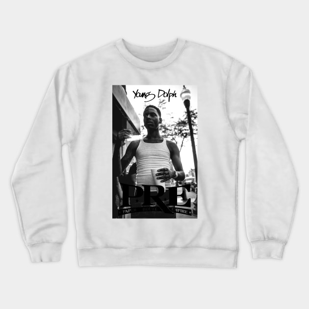 young dolph Crewneck Sweatshirt by arsimatra.studio